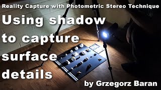 Photometric Stereo Technique for PBR Materials  Using Shadow to Capture Surface Detail [upl. by Raul]