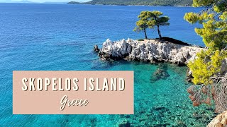 MAMMA MIA Island  Exploring beautiful Skopelos in Greece [upl. by Nosloc]