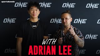 Adrian Lee dialled in for momentous ONE Championship debut [upl. by Noiro882]