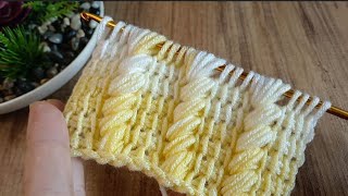 Great ✅️ Crochet knitting tutorial online video for beginners crochet handmade tunusianblanket [upl. by Colinson]