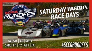 2024 SCCA National Championship Runoffs Presented by Sunoco  Hagerty Race Days  Saturday [upl. by Attinahs680]