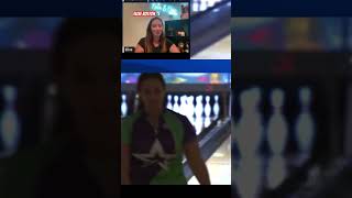 Elise Bolton has learned from bowling 🎳 past events at Cedarvale Lanes shorts [upl. by Nibas]