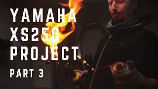 Yamaha XS250 Project  Part 3 [upl. by Einnhoj]