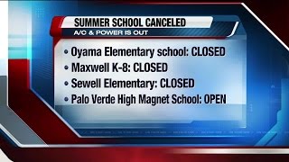 Heat causes TUSD summer school schedule changes [upl. by Rubbico732]