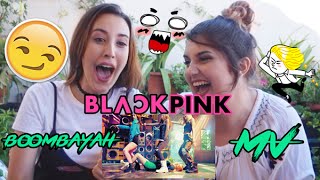 BLACKPINK  붐바야 BOOMBAYAH MV REACTION Andie amp Carlie [upl. by Cates]