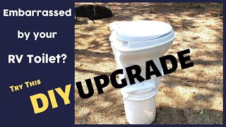 DIY RV Toilet Solution Install a handheld sprayer [upl. by Lutim]