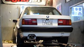 BMW E30 LS1 Swap Dyno  First Run [upl. by Annairoc]