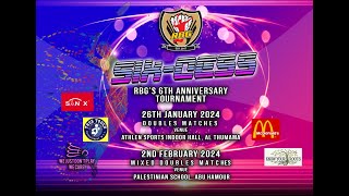 RBG 6TH ANNIV 2ND FEB MXD DOUBLES PT 2 [upl. by Ruddy905]