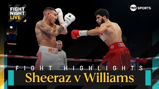 A STAR IS BORN 💫  Hamzah Sheeraz vs Liam Williams  Boxing Fight Highlights  FightNight [upl. by Jammin]