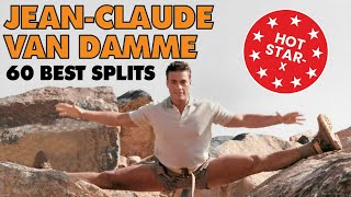 Jean Claude Van Dammes 60 best splits  2023 [upl. by Lorri]