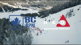 2024 U14 Provincial Alpine Championships at RED [upl. by Enortna916]