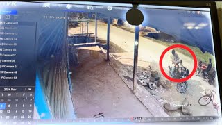 Bike Thief Caught on CCTV  Live Pulsar Bike Chori  CCTV Footage [upl. by Ahsika]