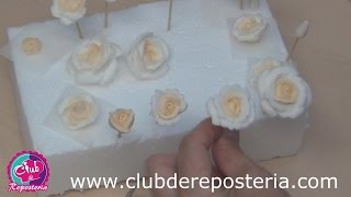 Rosas con Royal Icing  Boquillas y Materiales Necesarios │Club de Reposteria [upl. by Airbas]