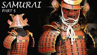 How to Make Samurai Armor out of Foam  Sode Shoulder Armor  Free Templates  Cosplay Part 5 [upl. by Ayatnwahs541]