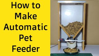 How to make automatic pet feeder [upl. by Clarissa24]