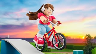 Parkour de Bike no Roblox Obby But Youre on a Bike [upl. by Christiano]