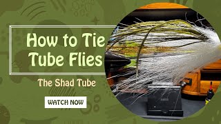 Fly Tying How to tie the Tube Shad for pike and pickerel [upl. by Juana]