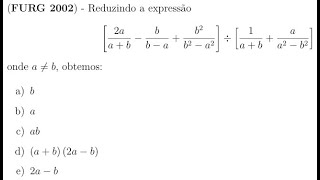 Simplificação de expressão algébrica [upl. by Lorusso33]