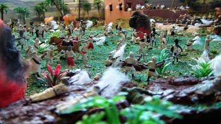 The Winds of War A 172 British  Egyptian Battle Diorama [upl. by Koziara]