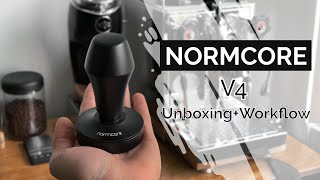 NORMCORE V4 Coffee Tamper  Unboxing and Workflow  ECM Mechanika V Slim  Niche Zero [upl. by Kathleen]