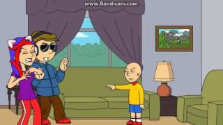 Caillou swears at me amp AEpicOrangeGrounded [upl. by Vyner]