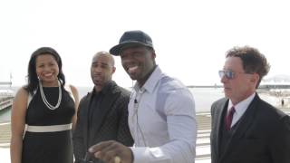 Interview with 50 Cent and the quotPowerquot crew quotRappers are great storytellersquot [upl. by Bolton]