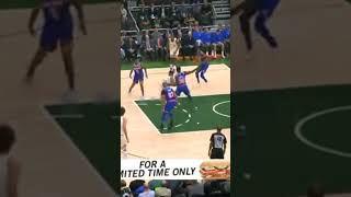 Giannis vs Davis duel whos the best anthonydavis giannisantetokounmpo nbashort [upl. by Orian511]