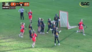 Womens Lacrosse Full Game Highlights vs LeesMcRae [upl. by Lia]