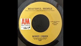 Rosie Grier  Beautiful People [upl. by Linetta196]