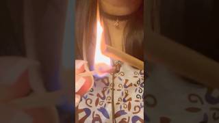 Asmr Aura Cleansing with aroma stick🪄 auracleansing fireasmr tingles smokey asmr [upl. by Llorrac]