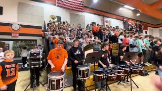 Wheelersburg Pep Band “Mountain Music” [upl. by Ardnuahc113]