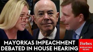 JUST IN Homeland Security Republicans And Democrats Debate Impeaching DHS Sec Mayorkas  Part 4 [upl. by Revned]