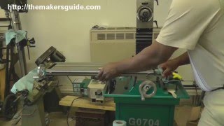 Making a CNC Milling Machine  Remove The Milling Table [upl. by Christean]