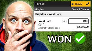 Asian Handicap Betting Strategy How it Works in Football Betting [upl. by Ahseihs]