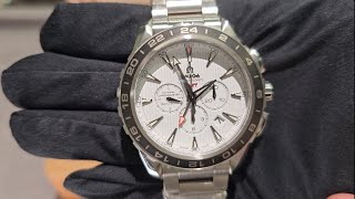 上一代 絕版Aquaterra式 OMEGA GMT Chronograph [upl. by Kammerer]