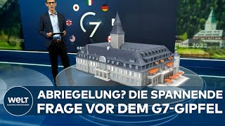 SCHLOSS ELMAU G7Gipfel „Man darf gespannt sein ob es der Polizei gelingt diesen Ort abzuriegeln“ [upl. by Navac]