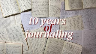 what i learned from 10 years of journaling the story of the story of my life [upl. by Otrepur]