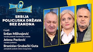 BEZ CENZURE  Srbija policijska država bez zakona  Srđan Milivojević Jelena Pavlović Guta [upl. by Eillas550]