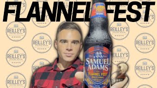 Flannel Fest  Samuel Adams NEW BEER REVIEW  ReilleysTastingRoom Review [upl. by Sonni]