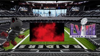 Dark Bones Covers the Entire Stadium With Red Fog at Super Bowl 58Grounded Big Time [upl. by Gnav79]