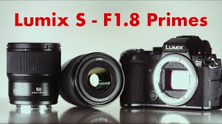 Lumix S 355085mm F18  Best Prime Lenses for LMount Cameras  Lumix S5 [upl. by Liatnahs329]