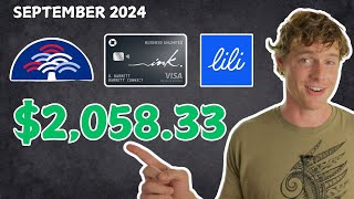 Best Credit Card and Bank Bonuses September 2024 2000 in 2 Hours [upl. by Biggs]