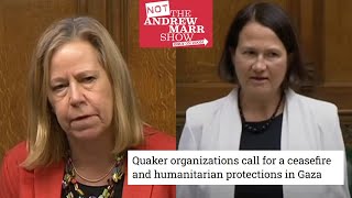 Why didnt Quaker MPs vote for ceasefire [upl. by Annitsirhc85]