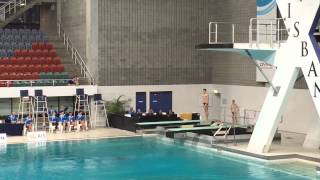 Matthew Mitcham  2015 Australian Open Championships 1m Springboard Final 6 dives [upl. by Mikel92]