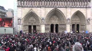 Sonnerie des nouvelles cloches de Notre Dame de Paris [upl. by Portland5]