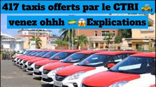 417 taxis offerts par le CTRI 🚕 venez ohhh 🇬🇦😱Explications [upl. by Bryan615]