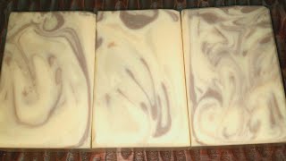 Making Goat milk soap w tussah silk and essential oils [upl. by Natiha]