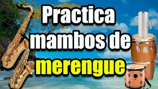 MAMBOS PARA PRACTICAR MERENGUE [upl. by Eltotsira]