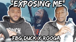 Fbg Duck x Rooga Exposing Me Remix Official Music Video Reaction Video [upl. by Hassadah]