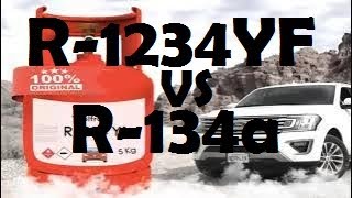 Difference between r134 and 1234yf AND can you use r134a in r1234yf ac system [upl. by Tterag302]